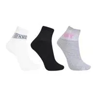 Kit 3 Meias Cia da Meia Cano Médio Feminina 34/39 - Branco em oferta na Magazine Luiza