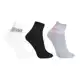 Kit 3 Meias Cia da Meia Cano Médio Feminina 34/39 - Branco em oferta