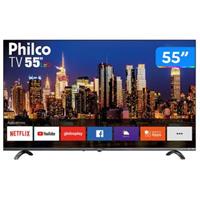 Imagem da promoção Smart TV 4K UHD D-LED 55” Philco PTV55Q20SNBL - Wi-Fi HDR 3 HDMI 2 USB