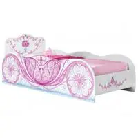 Cama Infantil Móveis Estrela - Carruagem 88x188cm em oferta na Magazine Luiza