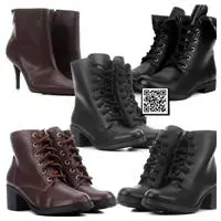 Bota Coturno Ala Feminina Várias Opções (nº 33 ao 39) em oferta na Zattini
