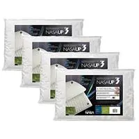 Kit 4 Peças Travesseiro Nasa Up 3 para Fronhas em oferta na Amazon