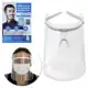 Máscara Facial Protetora Anti-cuspir Respingos Face Shield Viseira Transparente Face Protector - Pri em oferta