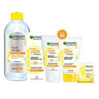 Imagem da promoção Garnier Skin Vitamina C Kit Água Micelar + Hidratante Facial + Máscara Facial + Limpeza Facial Kit