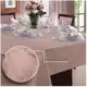 Toalha de mesa Jacquard 6 Lugares Admirare Rose em oferta