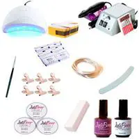 Kit Unha + Cabine + Fibra de vidro + Gel uv - Luliboop em oferta na Magazine Luiza