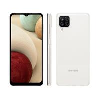 Imagem da promoção Smartphone Samsung Galaxy A12 64GB Branco 4G - Octa-Core 4GB RAM 6,5” Câm. Quádrupla + Selfie 8MP