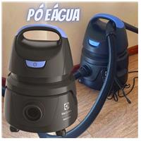 Imagem da promoção Aspirador de Pó e Água Electrolux 1250W Preto e Azul Hidrolux AWD01