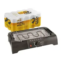 Churrasqueira Elétrica Britânia Gourmet BCG1 - com Grelha + Cerveja Skol 269ml 15 Unidades em oferta na Magazine Luiza