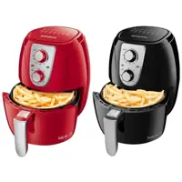 Fritadeira Air Fryer Mondial AF-34 Pratic 3,2L Inox - Preto ou Vermelho em oferta na Americanas