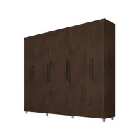 Guarda-roupa Casal 8 Portas 4 Gavetas - Araplac Porto em oferta na Magazine Luiza
