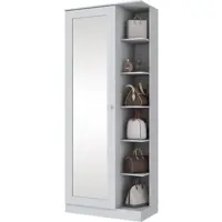 Sapateira Duetto D182 1 Porta com Espelho Henn em oferta na Magazine Luiza