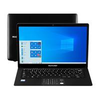 Imagem da promoção Notebook Multilaser Legacy Book PC260 Intel - Celeron 4GB 64GB eMMC 14” LCD Windows 10