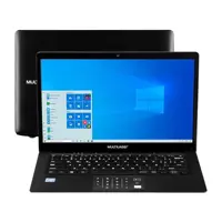 Notebook Multilaser Legacy Book PC260 Intel - Celeron 4GB 64GB eMMC 14” LCD Windows 10 em oferta na Magazine Luiza