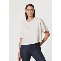 Blusa Básica Manga Curta Feminina Em Malha De Algodão Reuse - hering em oferta na Magazine Luiza