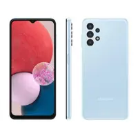 Smartphone Samsung Galaxy A13 128GB Azul 4G - Octa-Core 4GB RAM 6,6” Câm Quádrupla + Selfie 8MP em oferta na Magazine Luiza