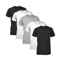 Imagem da promoção Kit com 5 Camisetas Masculina 100% Poliéster Colors - Abafarto