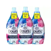 Kit Amaciante Downy Concentrado Brisa de Verão - 1,5L 3 Unidades em oferta na Magazine Luiza