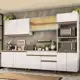 Cozinha Completa Madesa Reims 310001 com Armário e Balcão - Branco em oferta