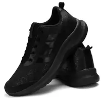 Tênis Masculino Polo Running Caminhada Esportivo Preto Ferraretto em oferta na Magazine Luiza