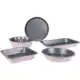 Conjunto de assadeiras em aço carbono 5 peças Color Day - La Cuisine (4 Cores) em oferta