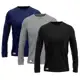Kit com 3 Camisetas Camisas MXC BRASIL Manga Longa Lisa Proteção Solar UV +50 Preta Cinza Azul Marin em oferta