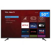 Imagem da promoção Smart TV 50” 4K LED TCL 50RP620 VA 60Hz - Wi-Fi HDR 4 HDMI 1 USB 1 Porta LAN