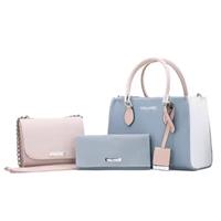 Imagem da promoção Kit Bolsa De Mão Feminina+Bolsa Flap + Carteira Moda Estilo - Yara Lanrry