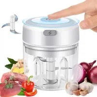 Mini Moedor Elétrico Alho Cebola S Fio Processador Alimentos - Inboxmobile em oferta na Magazine Luiza