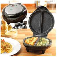 Imagem da promoção Omeleteira Com Revestimento Marmorizado Preta - Fun Kitchen 