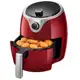 Fritadeira Elétrica Sem Óleo Vermelha Elgin Flash Fryer 110V em oferta