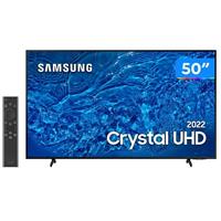 Imagem da promoção Smart TV 50” 4K Crystal Samsung UN50BU8000 - VA 60Hz Wi-Fi Bluetooth Alexa Google Assistente