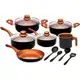 Jogo de Panelas Antiaderente Ceramica Vegas 10 Peças Casambiente em oferta