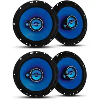 Kit 4 Alto Falante Porta Hurricane 6 Polegadas 200w Triak em oferta na Magazine Luiza