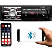 Aparelho mp3 De Som Carro Automotivo Bluetooth Pendrive Sd Rádio universal - First Option em oferta na Magazine Luiza
