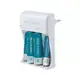 Carregador de Pilhas Multilaser AA e AAA - com 2 Pilhas AA e 2 Pilhas AAA CB045 em oferta