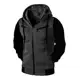 Blusa De Frio Casaco Moletom De 3 Ziper Agasalho Lisa REF:03 - L.B ATELIE em oferta