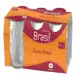 Conjunto de 6 copos ouro preto wheaton em oferta