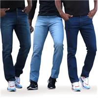 Imagem da promoção Kit 3 Calças Jeans Masculinas Básicas Atacado - Denver Jeans