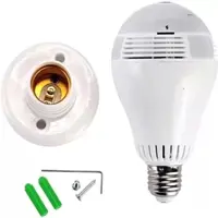 Lampada Camera 360 C/microfone Alarme Sensor De Presença - VR em oferta na Magazine Luiza