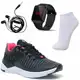 Kit Tênis Academia Feminino + Relógio Digital + Fone + Meia - It Shoes em oferta