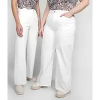 Calça Sarja Vista Magalu x Letticia Munniz Wide Leg Maravilhosa em oferta na Magazine Luiza