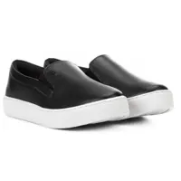 Slip On Santa Lolla Logo Feminino - Preto em oferta na Zattini