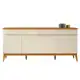 Buffet Aparador Magnum Off White com Cedro - EDN Móveis em oferta