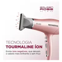 Imagem da promoção Secador de cabelos Mondial Golden Rose SCN-32 Potencia 2000w 110v