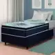 Cama Box Solteiro Colchão Molas Ensacadas Vicenzo 88x188x66cm Preto / Branco Hellen - Suporta até 11 em oferta