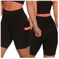 Imagem da promoção Short Feminino Fitness Academia com Bolso de Tela Porta Celular