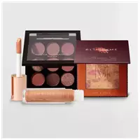 Imagem da promoção Kit Paleta de Sombras To Go Nude + Blush Sun Kissed + Brilho Labial Sunset (3 Produtos) - OCÉANE