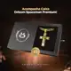 Cordão de Ouro 18k Masculino Crucifixo Corrente Qualidade Moda Luxo - Orizom em oferta