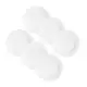 Kit 6 Pratos De Sobremesa Branco Melamina 20cm Buffet Hotel - Sak'es em oferta
